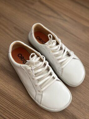 Origo White Leather Sneaker Size 7.5